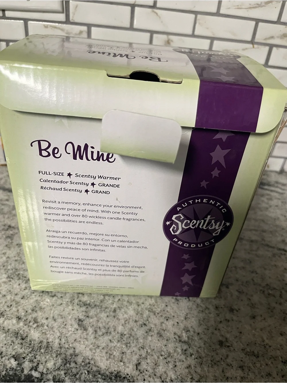 Scentsy glossy red